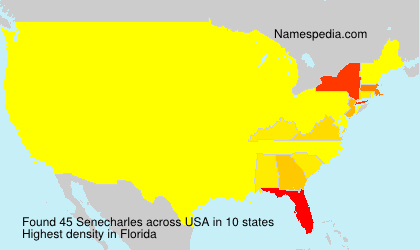 Surname Senecharles in USA Surname Senecharles in USA