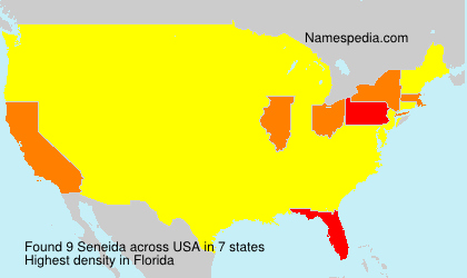 Surname Seneida in USA Surname Seneida in USA