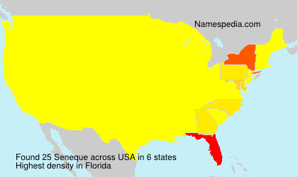Surname Seneque in USA Surname Seneque in USA