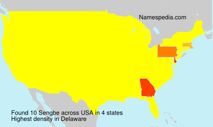 Surname Sengbe in USA Surname Sengbe in USA