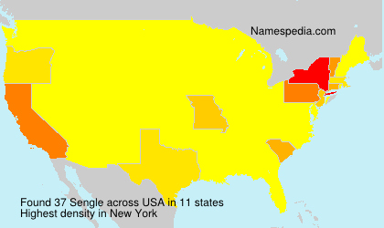 Surname Sengle in USA Surname Sengle in USA
