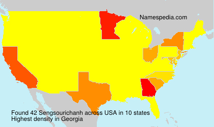 Surname Sengsourichanh in USA Surname Sengsourichanh in USA