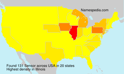 Surname Sensor in USA Surname Sensor in USA