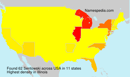 Surname Sentowski in USA Surname Sentowski in USA