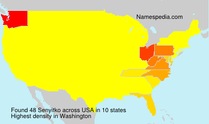 Surname Senyitko in USA Surname Senyitko in USA