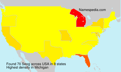 Surname Seog in USA Surname Seog in USA