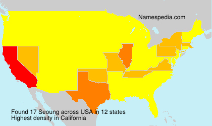 Surname Seoung in USA Surname Seoung in USA