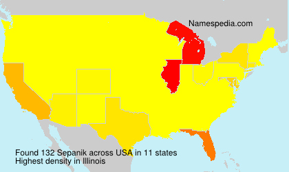 Surname Sepanik in USA Surname Sepanik in USA