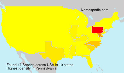 Surname Sephes in USA Surname Sephes in USA