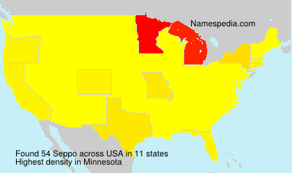 Surname Seppo in USA Surname Seppo in USA