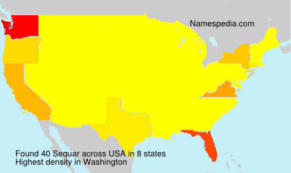 Surname Sequar in USA Surname Sequar in USA