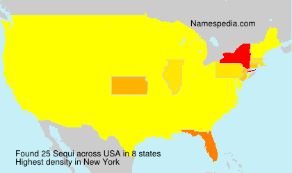 Surname Sequi in USA Surname Sequi in USA