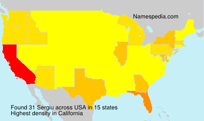 Surname Sergiu in USA Surname Sergiu in USA