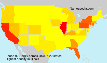 Surname Sergiy in USA Surname Sergiy in USA