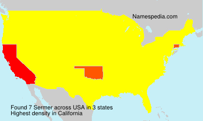 Surname Sermer in USA Surname Sermer in USA