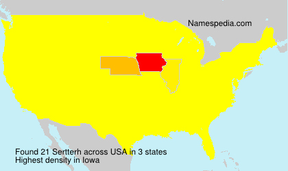 Surname Sertterh in USA Surname Sertterh in USA