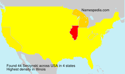 Surname Serzynski in USA Surname Serzynski in USA