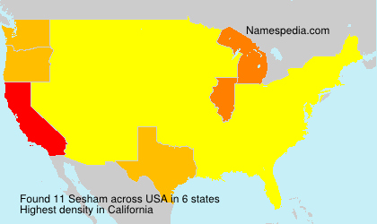 Surname Sesham in USA Surname Sesham in USA