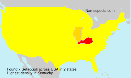 Surname Setaccioli in USA Surname Setaccioli in USA
