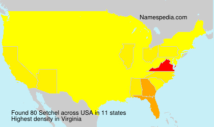 Surname Setchel in USA Surname Setchel in USA