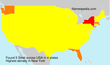 Surname Setel in USA Surname Setel in USA