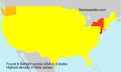Surname Setlight in USA Surname Setlight in USA