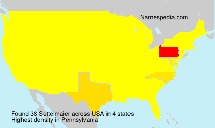 Surname Settelmaier in USA Surname Settelmaier in USA