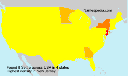 Surname Settro in USA Surname Settro in USA