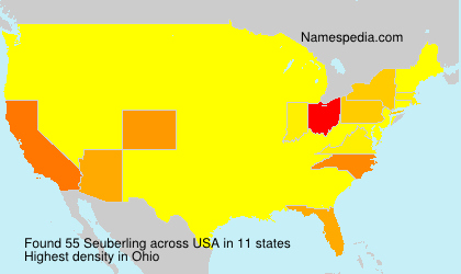 Surname Seuberling in USA Surname Seuberling in USA