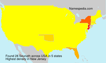 Surname Seunath in USA Surname Seunath in USA