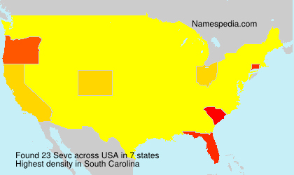 Surname Sevc in USA Surname Sevc in USA