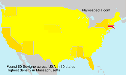 Surname Sevigne in USA Surname Sevigne in USA
