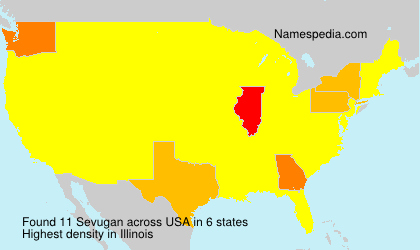 Surname Sevugan in USA Surname Sevugan in USA