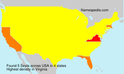 Surname Seyla in USA Surname Seyla in USA