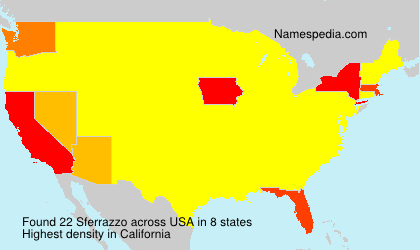 Surname Sferrazzo in USA Surname Sferrazzo in USA