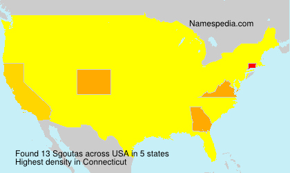 Surname Sgoutas in USA Surname Sgoutas in USA