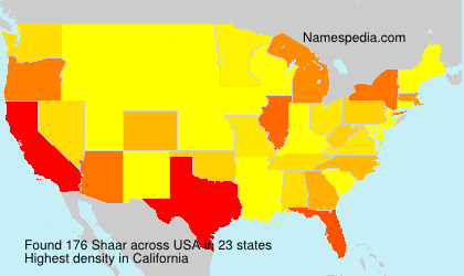 Surname Shaar in USA Surname Shaar in USA