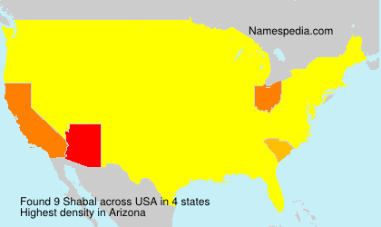 Surname Shabal in USA Surname Shabal in USA