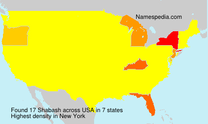Surname Shabash in USA Surname Shabash in USA