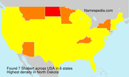 Surname Shabert in USA Surname Shabert in USA