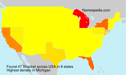 Surname Shacket in USA Surname Shacket in USA