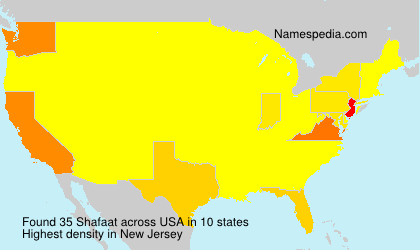 Surname Shafaat in USA Surname Shafaat in USA