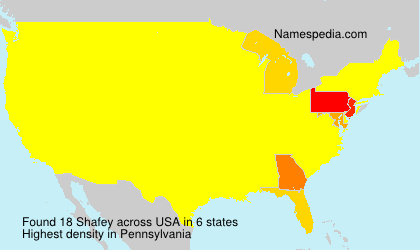 Surname Shafey in USA Surname Shafey in USA