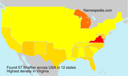 Surname Shaffier in USA Surname Shaffier in USA