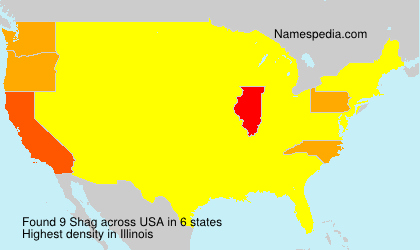 Surname Shag in USA Surname Shag in USA