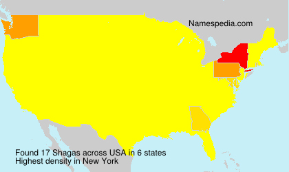 Surname Shagas in USA Surname Shagas in USA