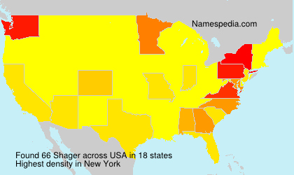 Surname Shager in USA Surname Shager in USA