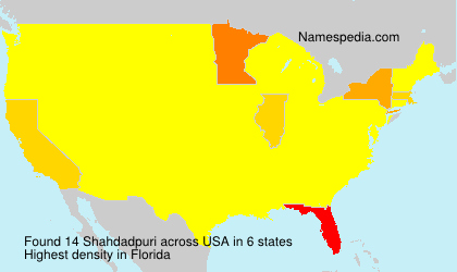 Surname Shahdadpuri in USA Surname Shahdadpuri in USA