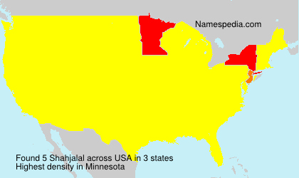 Surname Shahjalal in USA Surname Shahjalal in USA