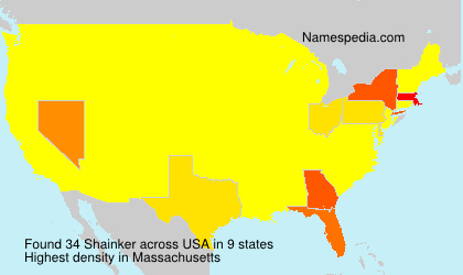Surname Shainker in USA Surname Shainker in USA
